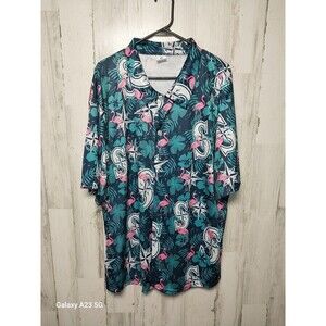 Seattle Mariners Flamingo Hawaiian Shirt SGA Promo Men's XL